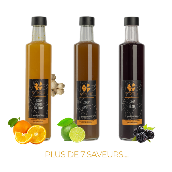 Sirops aux saveurs multiples | 500ml